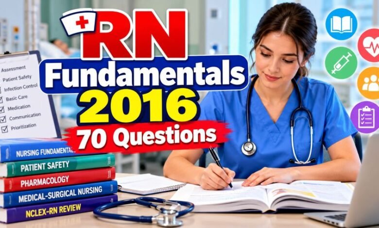RN Fundamentals 2016 70 Questions