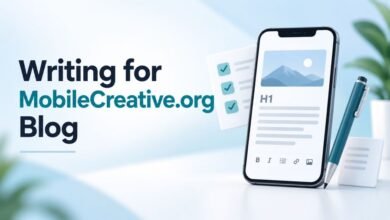 Writing for MobileCreative.org Blog