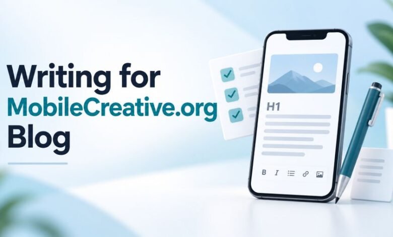 Writing for MobileCreative.org Blog