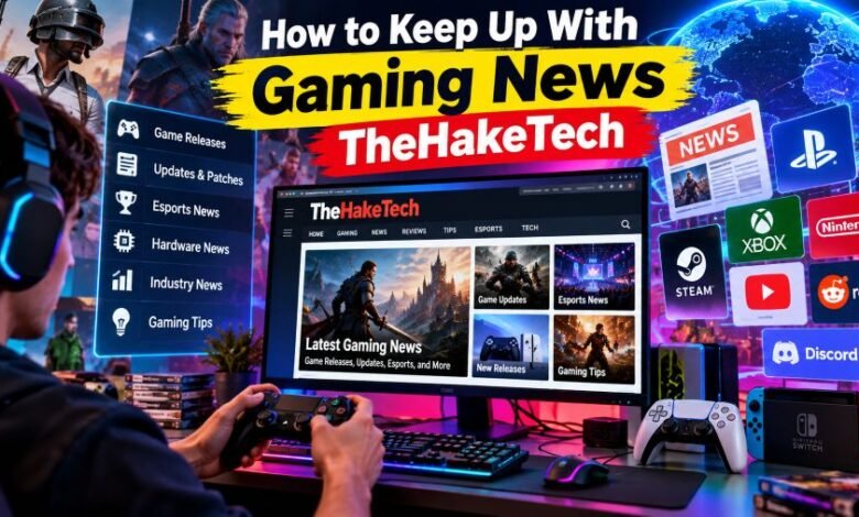 How to Keep Up With Gaming News TheHakeTech