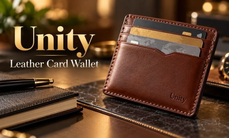 Unity Leather Card Wallet