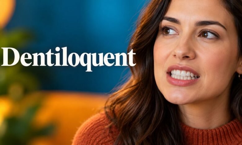 Dentiloquent